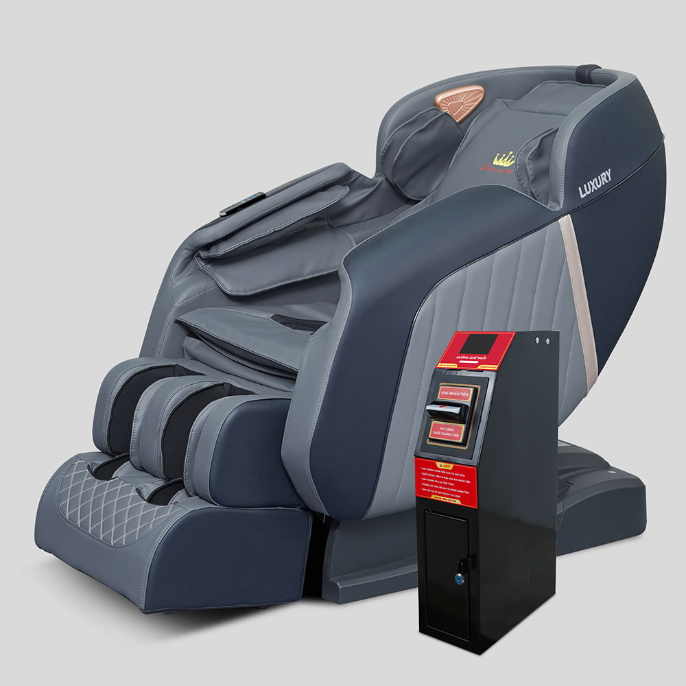 Ghế massage kinh doanh Queen Crown QC KD77 Plus